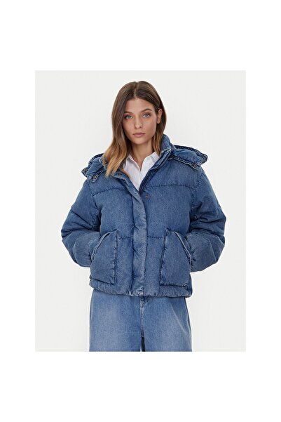 Levi's Geacă de puf pentru femei 003MD-0000 Albastru