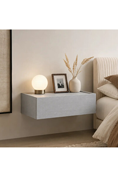 Baytonia Comodino with Drawer Mastela - Gray
