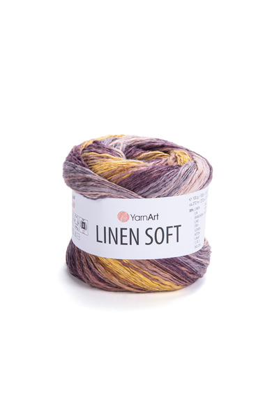 Yarnart Soft Linen 30% Linen 36% Viscose 34% Cotton – 100 g 272 m Knitting Ya...