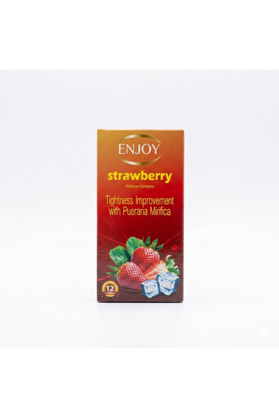 Enjoy Strawberry Condoms for a Unique Intimate Experience - 12 Pieces