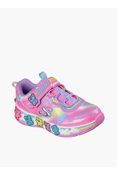 SKECHERS Girls GUMMY FRIENDS Hook & Loop Sneakers