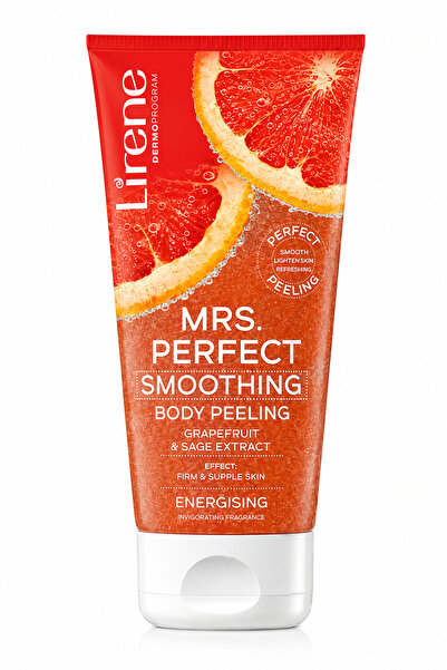Lirene Exfoliant corporal Doamna Perfect, Grapefruit și Salvie, 175 ml