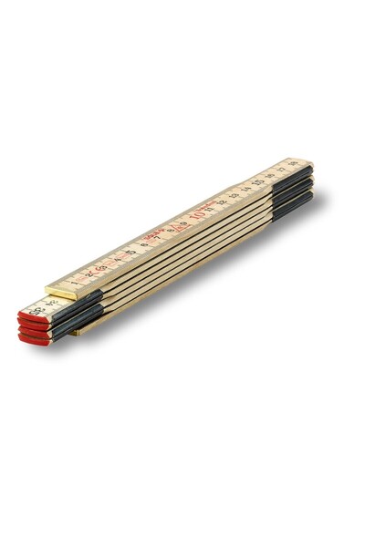 SOLA METRĂ PLIABILĂ DIN LEMN 1M H 1/6W - SOL 53011101