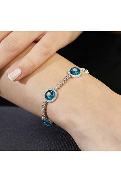 Vi store Çelik Diamond Model Camgöz Bileklik