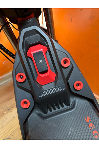 mi dünyası Segway ZT3 Pro Ayak Basma Vida Pulu – Kırmızı 4 Adet Dekoratif Vid...