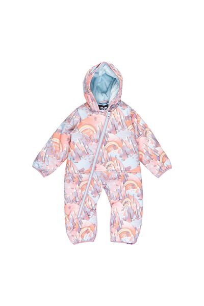 Roxy Costum de iarnă pentru fete ERNTS03011-NKN2 Multicolor