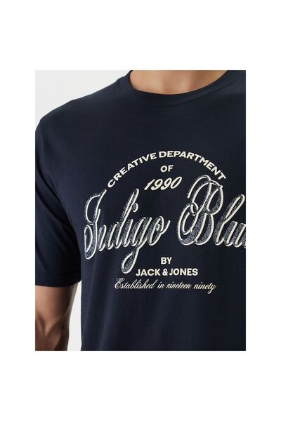 Jack & Jones Tricou bărbătesc 12297673 Albastru închis
