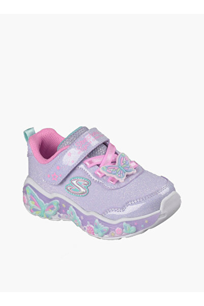SKECHERS Girls LIL BUTTERFLY BLISS Hook & Loop Sneakers