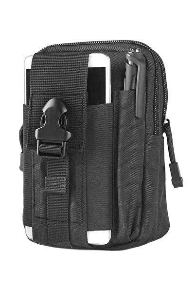 Other BORSETĂ TACTICĂ MILITARĂ DE ȘOLD MOLLE mix29_black