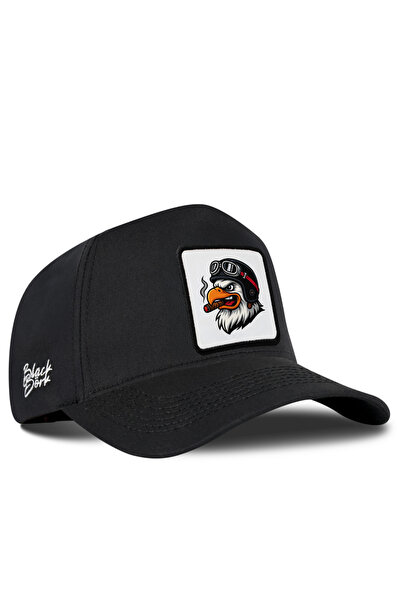 BlackBörk Eagle Logo Black Baseball Premium Hat