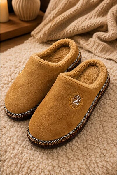 Slipcat Men's Indoor House Slippers, Plush Inside, Warm, Soft Sole, Comfortab...