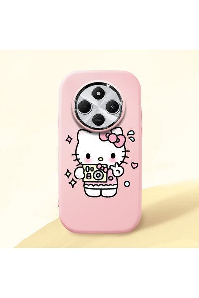 CHICASELUX Redmi A4 Compatible Sweet Cartoon Animal Motif Case, Shockproof fo...