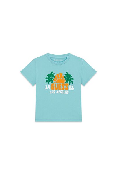 Guess Tricou băieți N6GI09K8HM4 Albastru