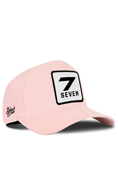 BlackBörk Number 7 Logo Salmon Baseball Cap