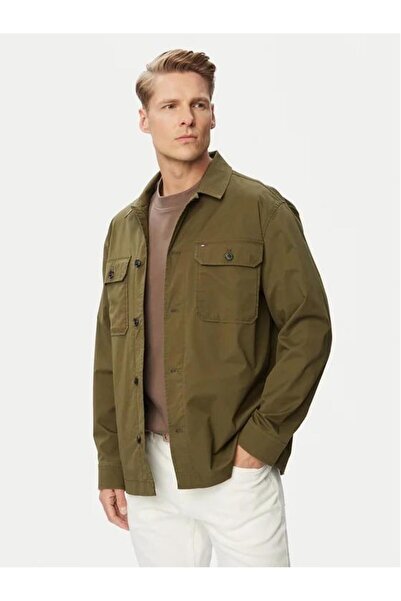 Tommy Hilfiger COTTON BLEND SHIRT JACKET