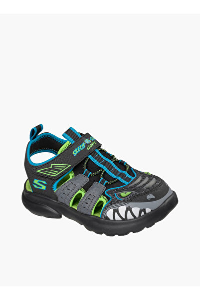 SKECHERS Boys RAZOR SPLASH Hook & Loop Flat Sandals