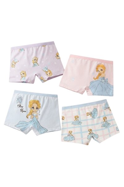 Bidani - Cotton Soft Comfort Character Panties – 4 PC Girls - 1Y to 7Y