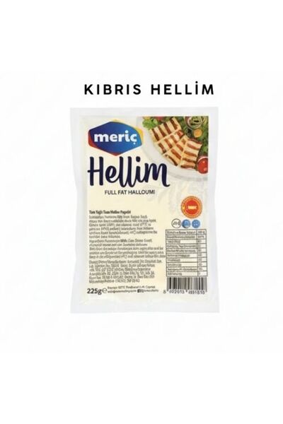 MERİÇ Kıbrıs Hellim Peyniri 225 Gr