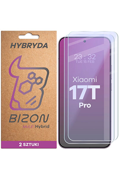 BizonMobile Bizon Hybrid Mule Duo Σετ 2 τεμαχίων Διαφανή Προστατευτικά Οθόνης...