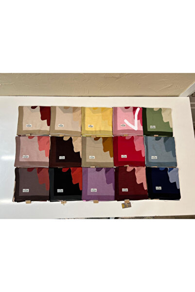 efdal şal eşarp Lidia Desen Premium Tencel Scarf