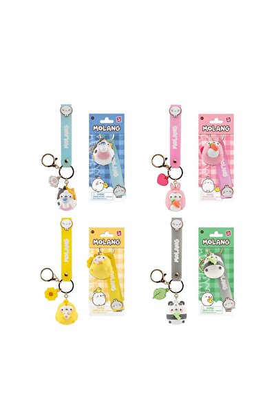Yume Toys Figurină breloc asortată, costum animal Molang, 5cm