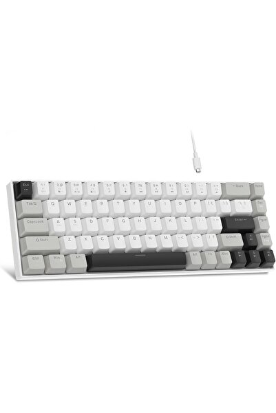 MageGee Portable 60% Mechanical Gaming Keyboard, MK-Box LED Backlit Compact 6...