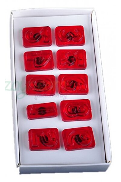 PASTA ADAM PARTİ VE PASTA MALZEMELERİ Jem Set Sayı 10 Parça - Şeker Hamuru Ka...