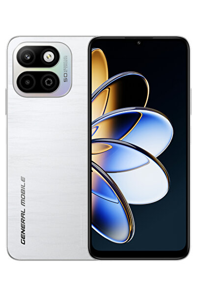 General Mobile GM 26 One 5G İnci Beyazı 18 GB Ram (6+12) 128 GB Hafıza