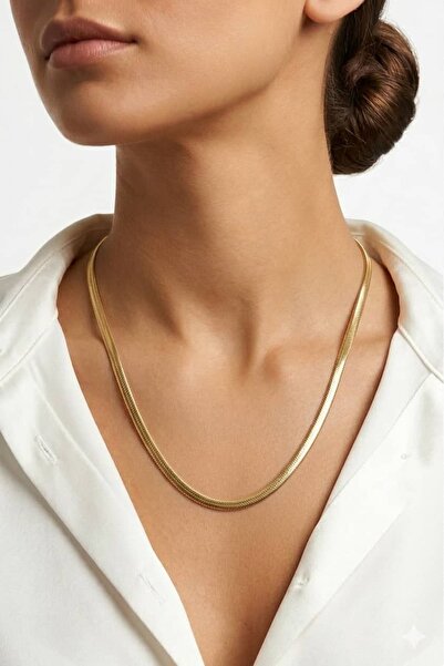 Xuping collection 50 cm Çelik Gold Kolye JP00291