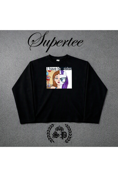 StartMore Trend Long Sleeve Vintage Y2K uzun kollu Tişört