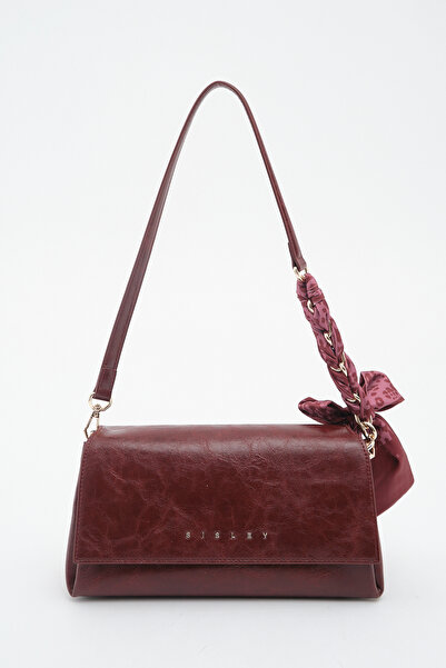 Sisley Women's Shoulder Bag Bordo Sly488