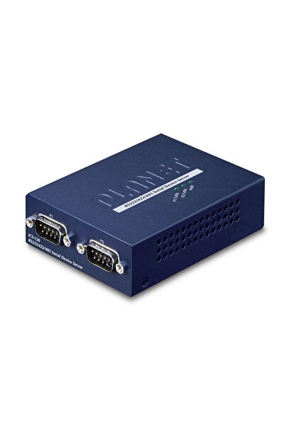 Planet Server de dispozitive seriale cu 2 porturi RS232/422/485, 10/100Base-T...
