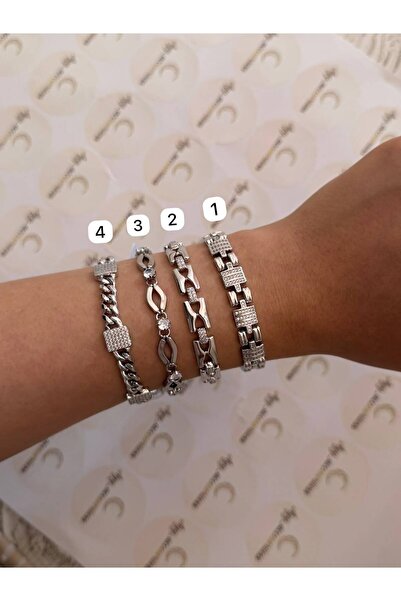 XUPING JEWELRY Gümüş renk kararmaz Çelik bileklik