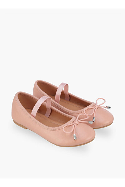 Flora Bella by Shoexpress Girls Elasticated Strap Ballerina Shoes