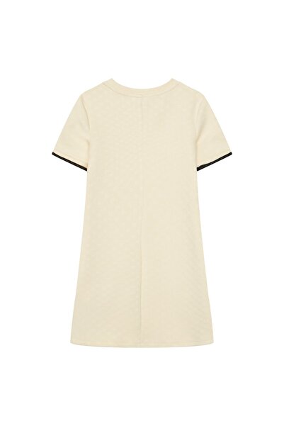 Guess Rochie de zi cu zi pentru fete J6GK27KF972 Crem
