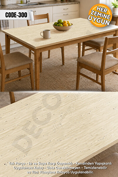 DECOMALL Code-300 Water Resistant Table Countertop Floor Marble Furniture Til...