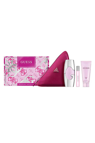 Guess Pink L EDP 75 ML Set + Pouch