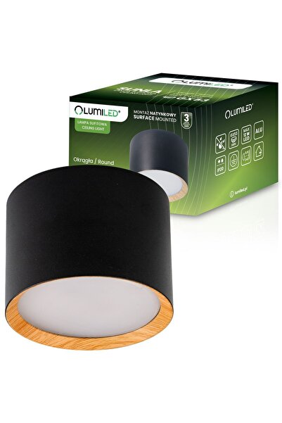 Lumiled SUNLA Corp de iluminat tip spot, negru, montat la suprafață, pentru t...