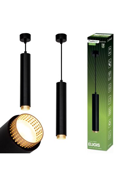 Lumiled Lampă suspendată de tavan LED GU10 Spot tip candelabru Tubo Zwis ELIG...