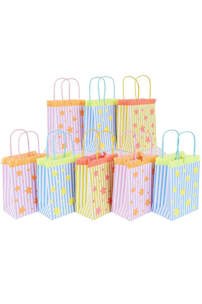 Meri Meri Bright Star Party Bags - 8 Pieces