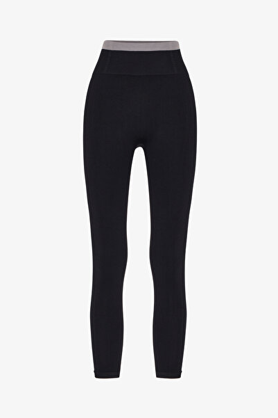 Penti Siyah Line Waist Dikişsiz Tayt