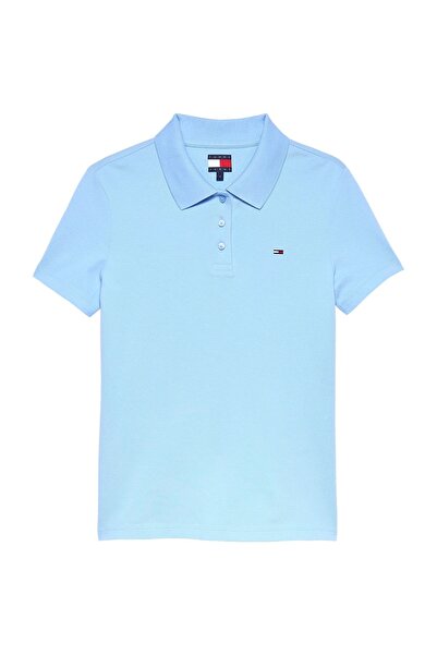 Tommy Jeans DW0DW20160 C1T L TJW ΛΕΠΤΟ ΒΑΣΙΚΟ ΠΟΛΟ ΜΕ ΚΟΝΤΑ ΜΑΝΙΚΙΑ