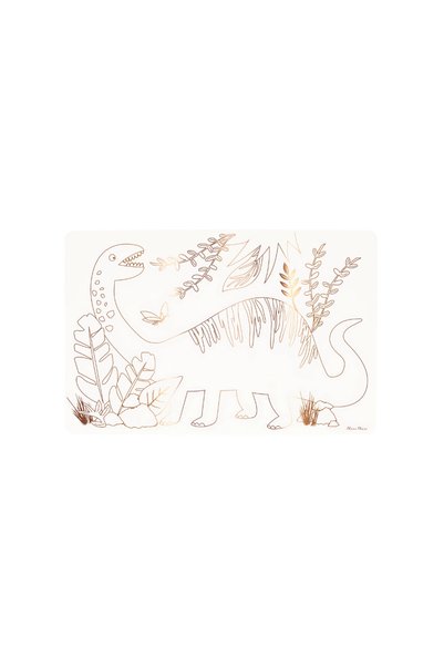 Meri Meri Dinosaurs Coloring Placemats - Dinosaurs Coloring American Placemats (X8)