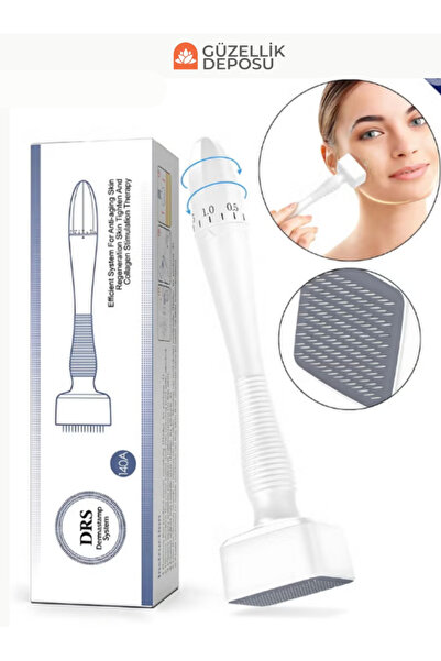 Güzellik Deposu Ayarlanabilir Titanyum İğneli Dermastamp Dermaroller Cilt Ve ...