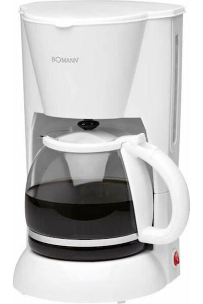 BOMANN KA 183 CB Καφετιέρα Φίλτρου 900W Λευκό Κωδικός: 138-0224