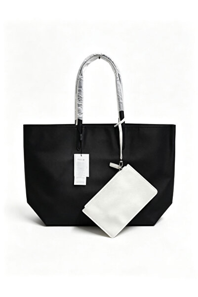 valenkuci La-cos-test Silver Crocodile Logo France Tote Double-side Use Shoul...