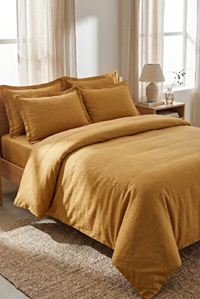 LaLiva Premium Akfil Poplin Fabric 100% Organic Cotton - Double Duvet Cover Set