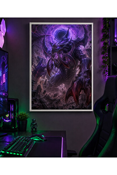 Miutic Print Studio Tablou Gaming League of Legends – Cho'Gath, Bestia Colosa...