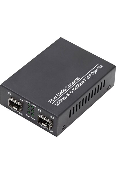 Digitus Gigabit Çoklu Moddan Tekli Mod'a Medya Dönüştürücü SFP 155Mbps