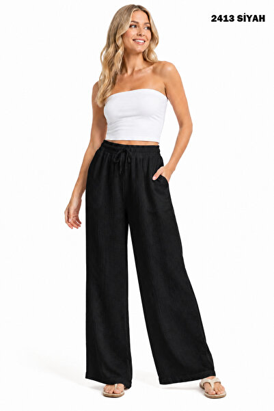 Duss Trousers - Black - Long